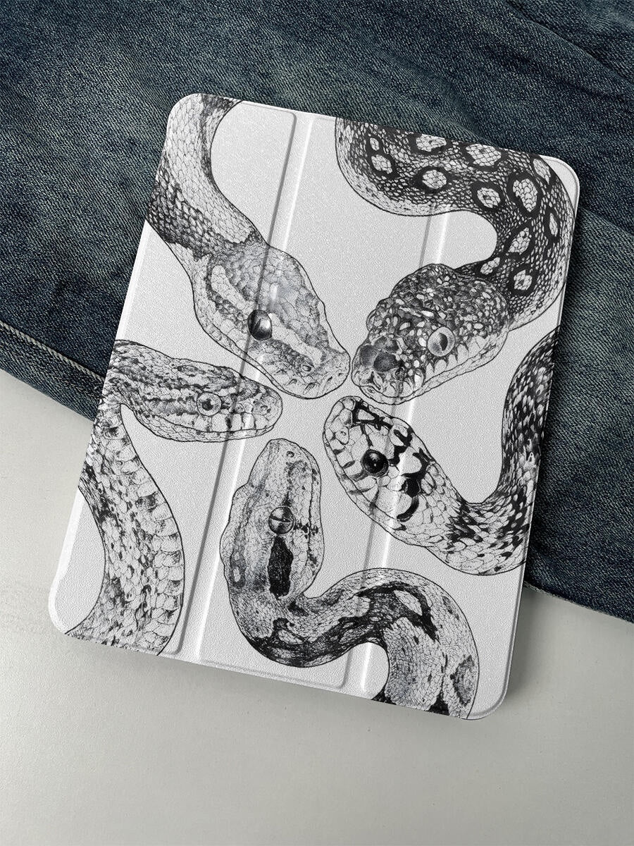XKSǓ® VENOM VISION TRIPLE FOLD ANTI-FALL IPAD CASE'S